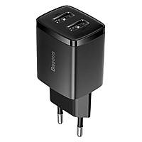 Универсальное сетевое зарядное устройство Baseus Compact Charger 2U 10.5W CCXJ010201 (Черное)