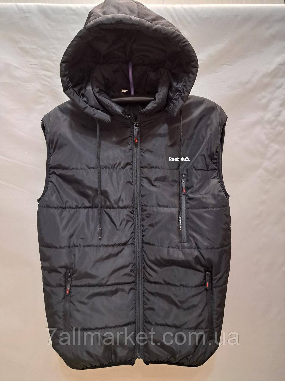 Жилетка демісезонна чоловіча REEBOK розміри 48-56 (2кв) "ZERO" купити недорого від прямого постачальника