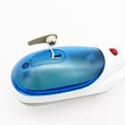 Ручний відпарювач для одягу 100мл, 770Вт, Steam Brusher + 2 насадки / Парова праска-щітка для одягу, фото 3