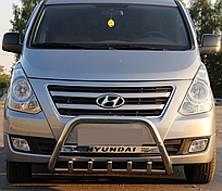 Кенгурятник WT004 (нерж) Hyundai Starex H1 2007-