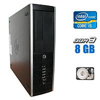 Компьютер HP 6300 Pro SFF/Core i5-3550S (4 ядра по 3.0 - 3.7 GHz) / 8 GB DDR3 / 320 GB HDD/ HD Graphics 2500
