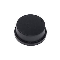 Колпачек на кнопку (SWT-9RB) Колпачок для SWT-9, круглый, d=12 мм (черный)