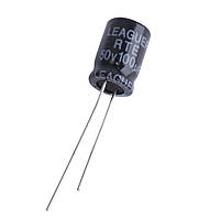 100uF 50V RTE 8x12mm (low esr) (RTE1H101M0812-LEAGUER) (електролітичний конденсатор низькоімпедансний) Leaguer