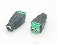 Роз'єм для підключення живлення DC-F (D 5,5x2,1мм) з клемами під кабель Q100