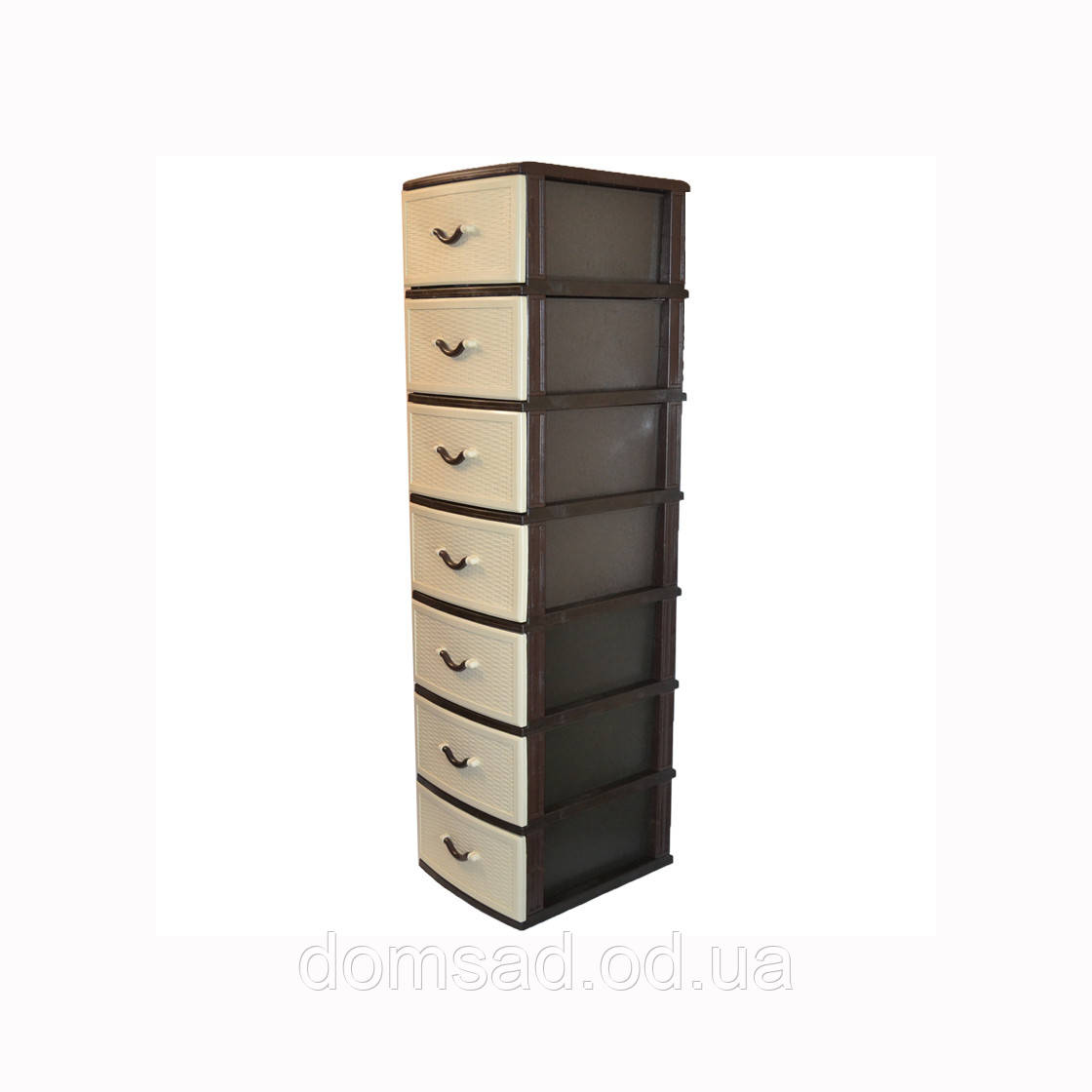 Комод пластиковий Style (Стиль) 7 ящиків 48х38х155