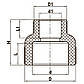 Муфта редукційна ВВ 50x32 PPR Koer K0037.PRO (KP0045), фото 3