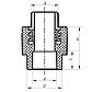 Муфта НР 20x3/4M PPR Koer K0095.PRO (KP0114), фото 3