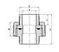 Муфта рознімна універсальна Koer K0271.PRO 40 PPR (KP2915), фото 3