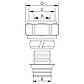 Євроконус Koer KR.1152 — 3/4”x16 (KR3182), фото 3