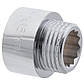 Подовжувач 1/2"-15 мм (хром) Koer KF.E06-15.CHR (KF0093), фото 4