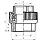 Муфта ВР 32x1F PPR Koer K0090.PRO (KP0108), фото 3