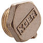 Заглушка Koer KF.P06M.WN — 1/2" Н (без нікелю) (KR3023), фото 4