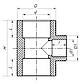 Трійник редукційний 90x50x90 PPR Koer K0224.PRO (KP2589), фото 3