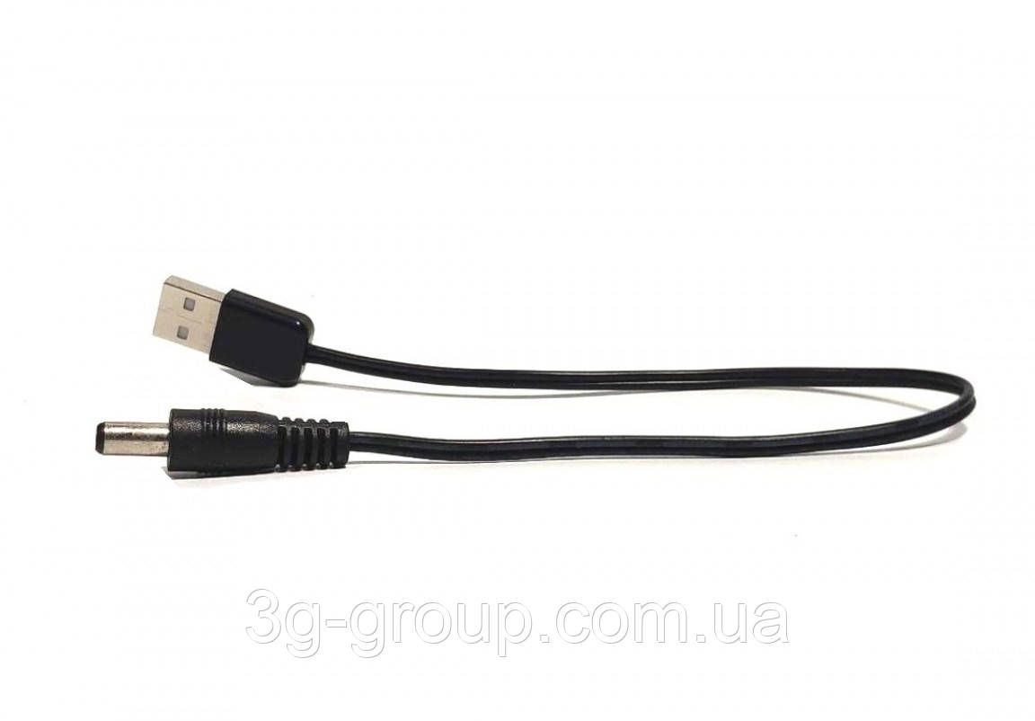 Кабель живлення USB - DC (5.5/2.1)