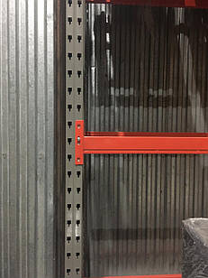 Додаткові траверси до палетних стелажів "Модерн-Експо" 2230 мм., червоні, комплект 2 шт., Б/у