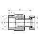 Муфта з накидною гайкою 32x1F PPR Koer K0143.PRO (KP0180), фото 3