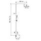 Душова колона зі змішувачем (нерж.сталь) Mixxus AVA-009-J (SS0040), фото 2