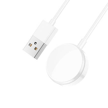 Кабель магнітний для заряджання Smart Watch HOCO Y1 Pro, білий, фото 3