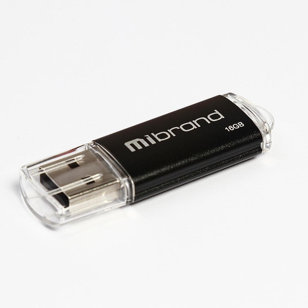 USB флеш накопичувач 16Gb USB 2.0 Mibrand Cougar Black
