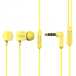 Вакуумні навушники RM-502 Yellow Remax 335204