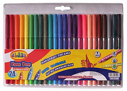 Фломастери Class Premium Легке змивання 18 кол