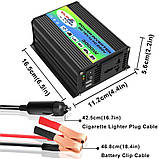 Інвертор хвильовий чистий синус DC12V в AC220V правильна синусоїда 3000W 250W., фото 10