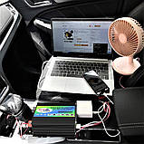 Інвертор хвильовий чистий синус DC12V в AC220V правильна синусоїда 3000W 250W., фото 8