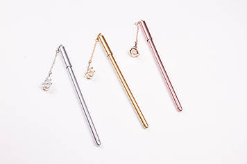 Ручки подарункові "Перлина в оправі", №1701-27, кулькові.