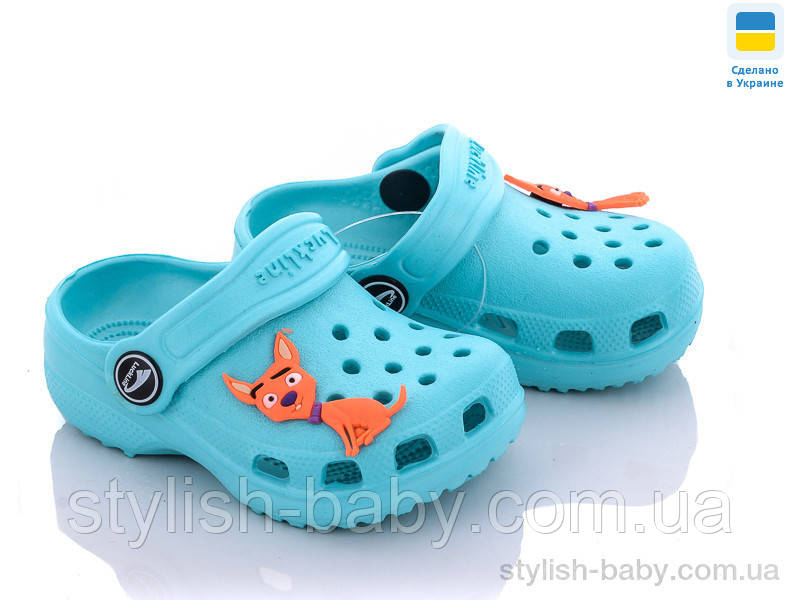 Дитяча колекція літнього взуття гуртом. Дитячі крокси 2023 бренда Luck Line (рр. с 18 по 23)