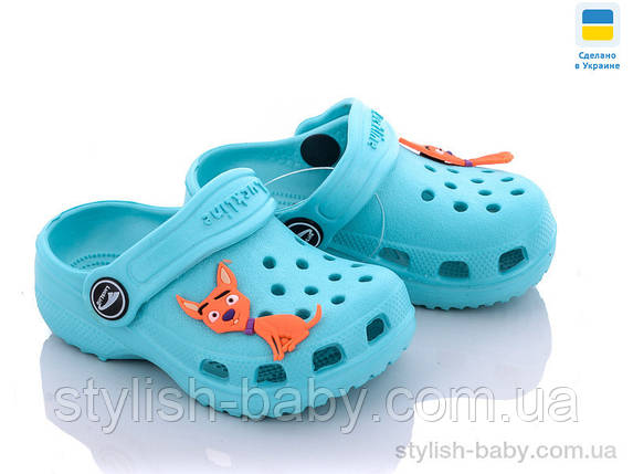 Дитяча колекція літнього взуття гуртом. Дитячі крокси 2023 бренда Luck Line (рр. с 18 по 23), фото 1