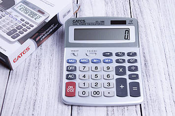 Калькулятор EATES DC-1988,12 розрядний, 2 види харчування, калькулятори електронні