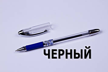 Ручки кулькові PIANO Maxriter №PT-338,чорні,0.5 mm,12 шт/упаковка