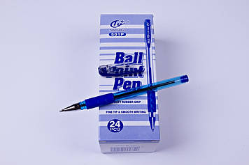 Ручки кулькові Tianzhijiaozi 501P,сині,1.0 mm,24 шт/упаковка