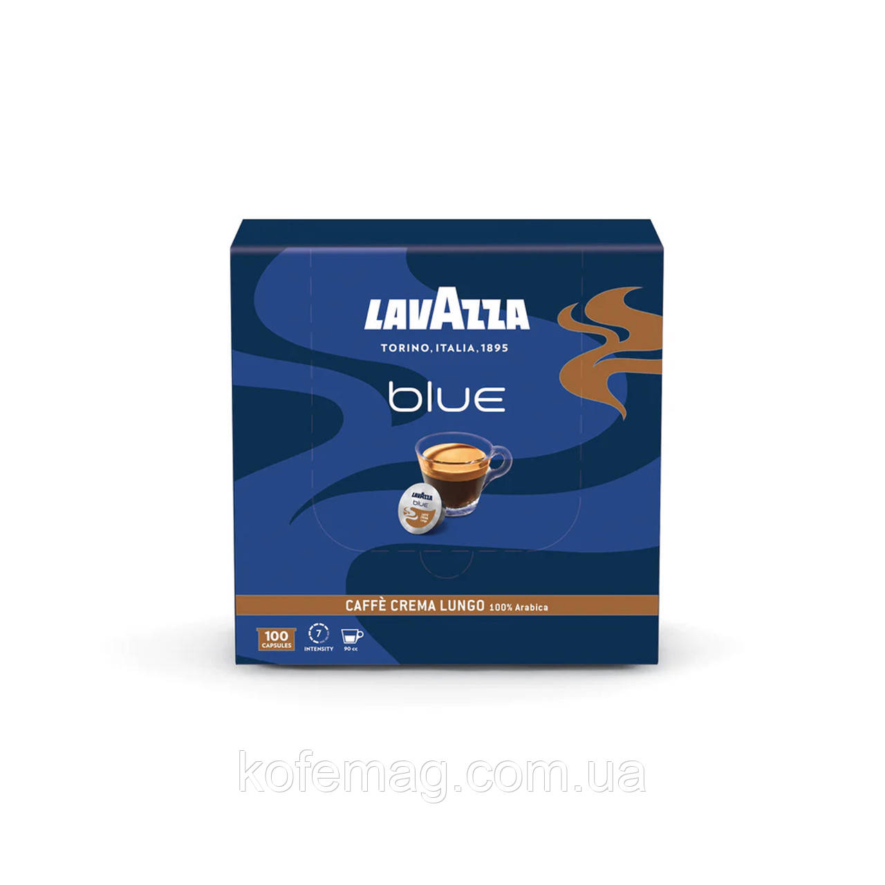 Кофе в капсулах Lavazza Blue Caffe Crema Lungo, 100% Арабика, 100 шт. - фото 2 - id-p549265622