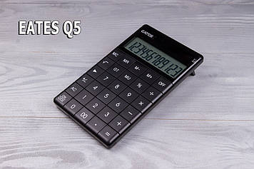 Калькулятор EATES Q5, 12 розрядний, 2 види харчування, калькулятори електронні