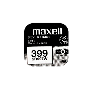 Годинникова батарейка 399 / SR 927 W / AG7 Maxell  (1шт.)