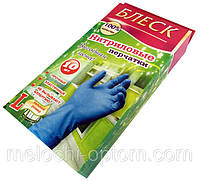 Перчатки хозяйственные,"БЛЕСК", размер L, защитные, нитриловые, 10 шт/упаковка