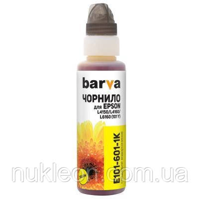 Популярний! Чорнило Barva EPSON L4150/L4160 (101) YELLOW 100 мл OneKey (E101-601-1K) - Краща якість тільки на Nukleon.com.ua