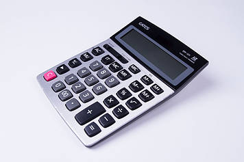 Калькулятор EATES BM 12-V, бухгалтерський, 12 розрядний, 2 види харчування, калькулятори електронні