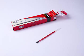 Змінний стрижень гелевий Aihao 0.5 mm, червоний, №AH-650, ампулки для кулькових ручок