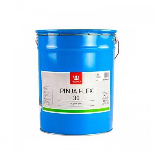 Tikkurila Pinja Flex 30 - напівматова акрилатна фарба для дерева зовнішнього застосування (База FAL), 2,7 л