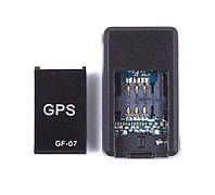 Магнітний GPS міні трекер Gf-07 GSM сигналізація + мікрофон, Gp2, Гарної якості, сигналізація в реальному часі, Gp2S трекер,