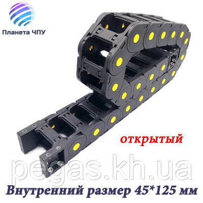 Кабелеукладальника 45*125 мм (гнучкий кабель-канал)