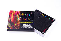 Мел для волос,мел для грима, 6 цветов, №SFB006-2, набор для творчества