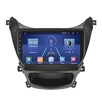 Штатная магнитола Lesko для Hyundai Avante V 2010-2015 экран 9" 4/32Gb 4G Wi-Fi GPS Top Хюндай 5шт