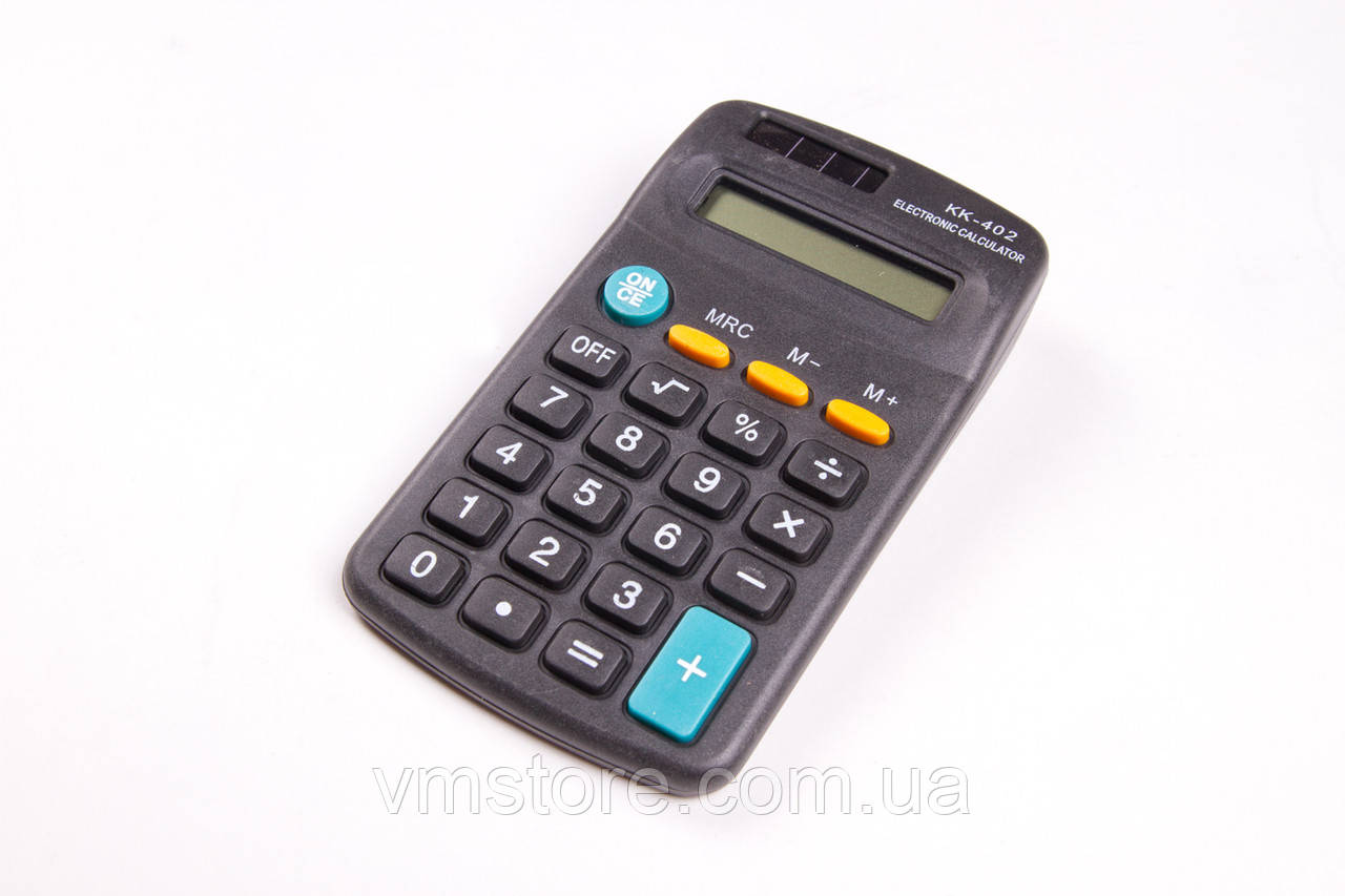 Калькулятор №KK-402, кишеньковий, 8 розрядний, калькулятори електронні