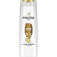 Шампунь для волос Pantene Pro-V 3 в 1 Интенсивное восстановление, 360 мл