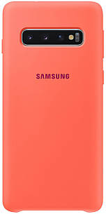 Оригінальний чохол Samsung Silicone Cover Berry Pink для Galaxy S10 SM-G973