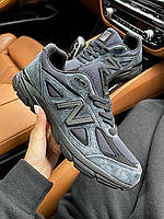 Мужские Кроссовки New Balance 990 Grey Black 41-42-43-44-45