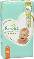 Подгузники Pampers Premium Care 3 midi (6 - 10 кг) 60 шт